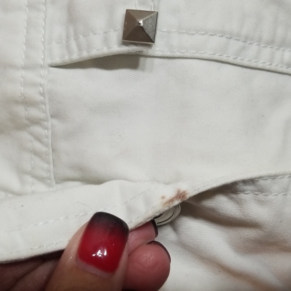 Monoreno Med. White Jeans Studded Vest - Picture 7 of 11